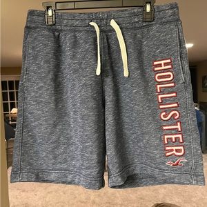 Navy Blue Hollister Sweat-Shorts
